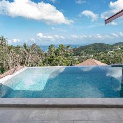 2br Modern Balinese pool & sea view villa #9