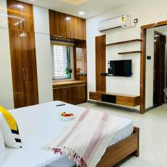 BluO 2BHK Gachibowli - Kitchen, Lift, Parking