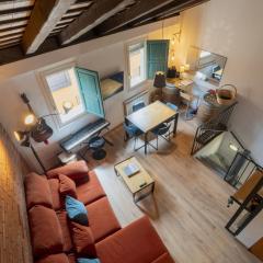 Apartamento dúplex en el Barri Vell, Girona