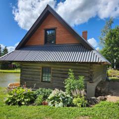 Loghouse by the lake