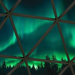 Frozen Sea Aurora Igloo