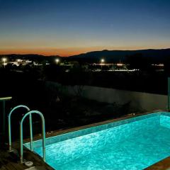majestic tiny home with private pool