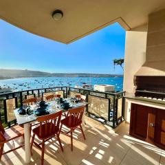 Mellieha Bay- Seaview Serviced Flat Up To 6 Person