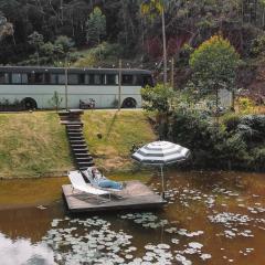 Hosperdagem no Ônibus Off White em Santa Teresa no Circuito Caravaggio