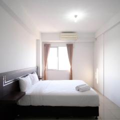 Simple 2BR with Extra Bed at Menara Rungkut Apartment By Travelio