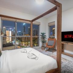 Boulevard 2 BR- Burj Khalifa-Dubai Mall- pool-Gym