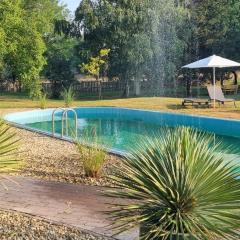 Cottage 2 im Natur-Resort Pool, Schwimmteich & Sauna