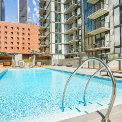 2 Bed 2 Bath Contemporary High Rise DTLA Living