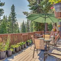 1 Mi to Beach Peaceful Tahoe Vista Home with Decks!