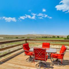 Mountain-View Retreat in Lander with Private Yard!