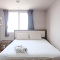 Homey and Cozy 1BR Apartment at Braga City Walk By Travelio