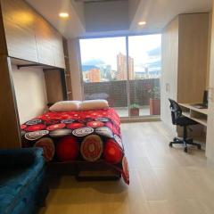 Loft vibrante en Centro Internacional