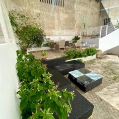 Refreshed apartment with private garden