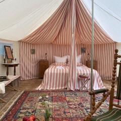 Glamping im Gutspark