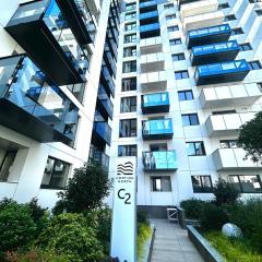 Cortina North New Luxury Apartment with Parking- Self Check in