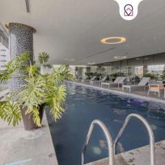 Apt with Reforma View Pool and Jacuzzi