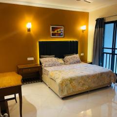 Riviera palms 1 Luxury 1 BHK apartment with Swimmimg Pool view- Arpora - near baga beach