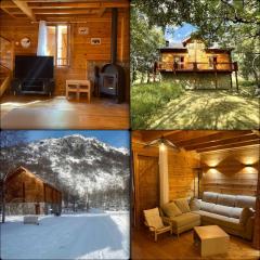 Chalet chaleureux l’hospitalet près l’andorre .