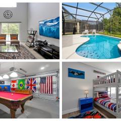 Walkin' on Sunshine - 5 bed pool home in Terra Verde Resort near Disney