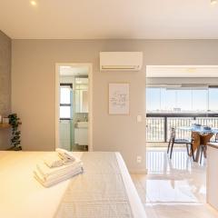 Easy Star - Studio com vista livre Campo Belo - IQ01I