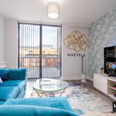 2 Bed Apartment Birmingham City Centre, Digbeth - With Parking - Smart TV's in each room! - ROOFTOP TERRACE