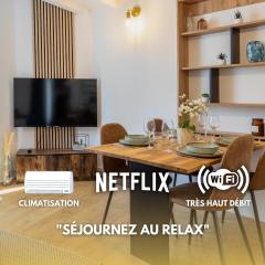 Le Relax - Maison climatisée avec terrasse - Troyes