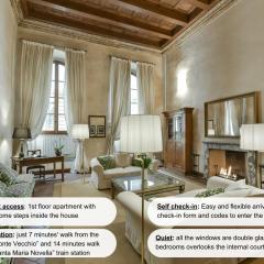 Raffaello apartment with fireplace in Oltrarno