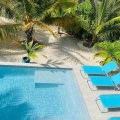 Modern villas at Grace Bay, Turks and Caicos Islands