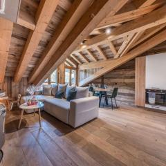 Duplex Ski in/out 5 pers, 2 ch, 3 sdb, Balcon, WIFI - Courchevel 1650 - FR-1-631-208