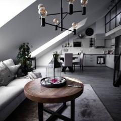 Chic Industrial Loft in Stockholm