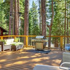 1 Mi to Beach Tahoe City Retreat with Game Room