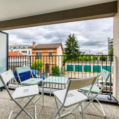 Moulin à Vent A14 - Appt pour 4 avec balcon