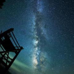 大自然の中で満天の星空体験