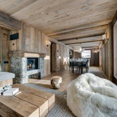 Appartement 4 chambres à Tignes le Lac, proche des pistes, cheminée, parking couvert - FR-1-641-20