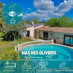 Mas des oliviers - Piscine/Tennis - 10 personnes