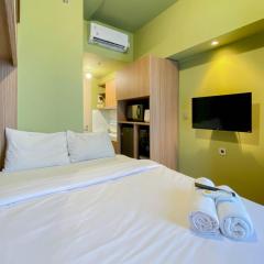 Fully Furnished with Cozy Design Studio Apartment Tokyo Riverside PIK 2 By Travelio