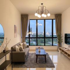 Veranda-2BR,4pax I 5mins to CIQ and KSL I Fast-Wifi
