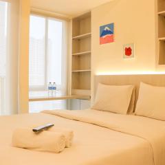 Nice and Homey Studio Tokyo Riverside PIK 2 Apartment By Travelio
