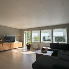 Villa by birches
