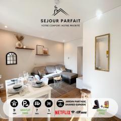 Appart'Hotel Le Tilleul - NETFLIX, JARDIN ET FIBRE OPTIQUE