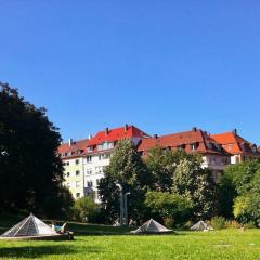 Zimmer mit Parkblick