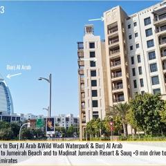 Designer Apartment Next To Burj Al Arab & Beach