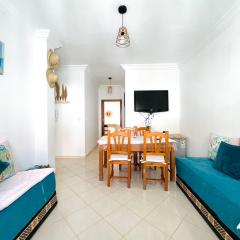 Appartement centre oued laou avec piscine été