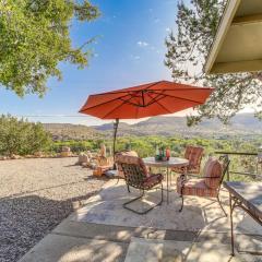 Vineyard Views and Sauna at Cornville Home!