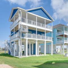 Modern Galveston Vacation Rental Steps to Beach!