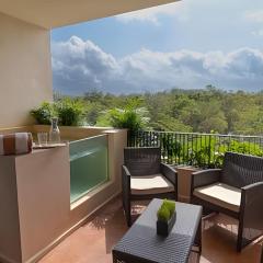 Full Apartment with Private Pool, Roof Garden, BBQ, Wifi, 2 Beds