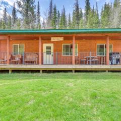 Wraparound Deck and Grill Deadwood Cabin