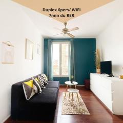 Somptueux appartement duplex proche RER