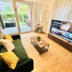 Chic one bedroom with parking&terrace-KIR22