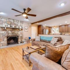 Game Room and Fire Pit Chic Pocono Pines Home!